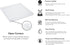 Mirart Clear Acrylic Tray (12 x 12)...