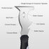 Mister Rui-Putty Knife, Paint Scraper 10 in 1 Putty Knife Multi-Use Painters Tool, Taping Knife, Paint Scraper Tool for Wood, Metal Scraper with H...