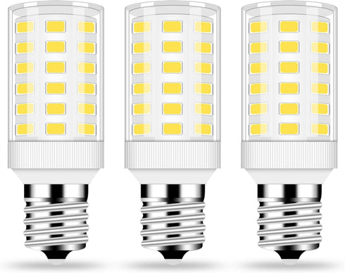 Led Freezer Light Bulb KEL 2811 2815 KEI D28A 6W Equivalent 100-265v 3.8w Refrigerator E17 Appliance Daylight White 5000K Range Hood Pack of 3...