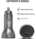 Galvanox iPhone Car Charger with Cable (Apple MFi Certified) 18W Ultra Fast Charging Power Adapter with 6ft Braided USB-C to Lighting Cord (Compat...