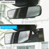 JOYTUTUS Rear View Mirror, Universal 11.81 Inch Panoramic Convex Rearview Mirror, Interior Clip-on Wide Angle Rear View Mirror to Reduce Blind Spo...