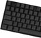PBT Keycaps 60 Percent - Black 142 Keys Keycap Set Cherry Profile DYE-Sub, Custom Gray Theme Minimalist Style Keyboard keycaps Suitable for 60/61/...