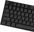 PBT Keycaps 60 Percent - Black 142 Keys Keycap Set Cherry Profile DYE-Sub, Custom Gray Theme Minimalist Style Keyboard keycaps Suitable for 60/61/...