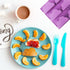 3 Pack Soap Moulds for Soap Making, FineGood Silicone Cloud Mold Soap Making Supplies Cake Baking Mould Silicone Muffin Trays for Pudding Cupcake...