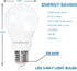 3-Way Light Bulbs 30 70 100 Watt Equivalent, Perfect for Reading, Standard A19 Indoor Led Bulb Warm White 3000K, 15 Watt Energy Efficient Bulb, 16...