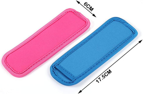 Popsicle Holder Ice Popsicles Bags Neoprene Insulator Sleeves Reusable Freezer Pop Holders Antifreezing Sleeves Popsicle Holders 12 Pack...