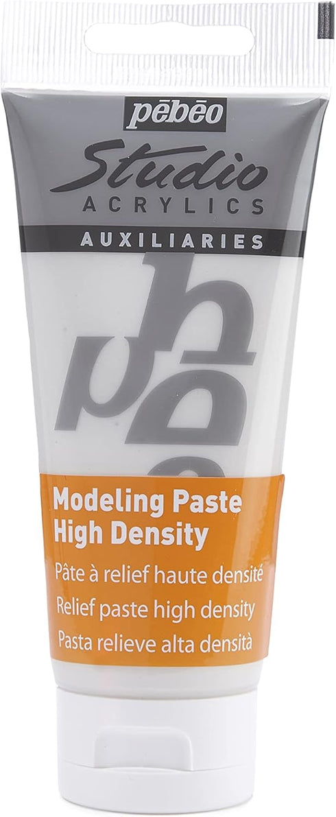 Pebeo Studio Acrylics Auxiliaries 100ml High Density Modelling Paste...