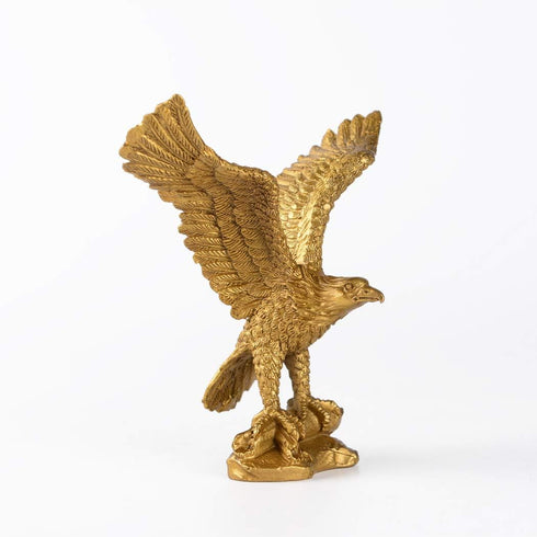 BRABUD Brass Fengshui Handmade Fortune Eagle/Hawk Statue Home Office Decoration Gift...