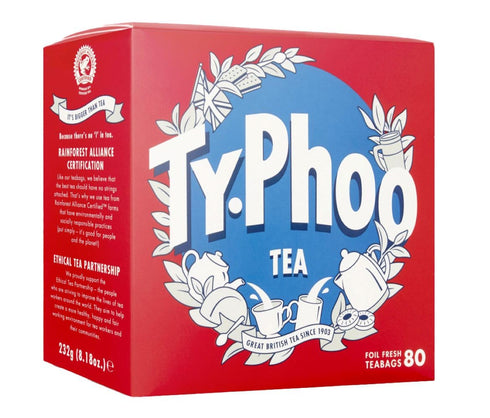 Typhoo Tea Bags - 80 Pack...