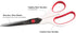 Singer Sewing and Craft Scissors, Red & White (3-Pack)...