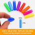 Lazycorner 16 Pcs Metal Straw Reusable 8.5" 10.5" 6mm Stainless Steel Straws for Tumblers 20oz-32oz, Rainbow Drinking Straws with Silicone Tips, 4...
