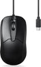 Perixx PERIMICE-209C USB Type C Wired Optical Mouse - 5.9 Ft Cable - 1000 DPI - Black, (11994)...