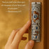TALISMAN4U Silver Enamel Jewish MEZUZAH CASE with Scroll Jerusalem Israel Judaica Door Mezuza 4 Inch...
