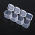 Adjustable 28 Slots Clear Plastic Medicine Pill Jewelry Organizer Storage Box Container,Bead Organizer Craft Organizer Box Pill Organizer Suitable...