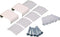 Legrand Wiremold NM9-10 Nonmetallic Plastic Raceway for Extending Power, Accessory Pack with Screws and Anchors, Wire Clips, and Joint Cover (1 Pa...