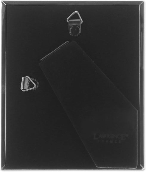 Lawrence Frames 510745 Metal Picture Frame Silver-Plate with Delicate Beading, 4 by 5-Inch, Silver...