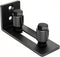 Sliding Door Floor 1 Pcs Double Wheel Barn Door Floor Guide Adjustable Roller Wall Mounted Floor Guide for Door Thick Up to 2 3/4 inches Flush Bot...