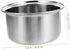 Ciieeo Small Hot Pot Liner Stainless Steel Cookware Rice Maker Pan Nonstick Cookware Rice Inner Tank Rice Cooker Pressure Pot Rice Cooking Pan Ind...
