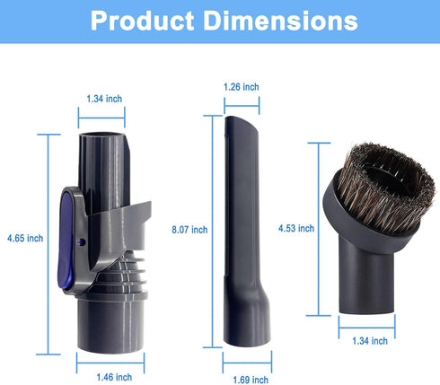 IX141 Pet Cordless Stick Vacuum Replacement for Shark IX141 IZ363HT IZ361H IZ462H IZ483H IZ362H IX140 IZ140 IX142 IZ162H,1.25" Horse Hair Brush At...