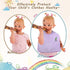 3Pcs Baby Drooler Bibs, Stay-dry Baby Drooling Bibs with Absorbent Terry Towel Backing, Water Resistant Large Face Towel Bibs for Kids Brushing, B...