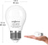 SHINESTAR 8-Pack Ceiling Fan Light Bulbs, A15 LED Bulb with E26 Base, 40w Equivalent, 2700K Warm White, Non-Dimmable...