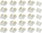 3-Pin 10mm COB LED Strip Connector Kit for Solderless Strip-to-Wire and Strip-to-Strip Joints on CCT COB LED Light Strips (Pack of 25)...