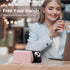 M-Plateau Foldable Phone Wallet?iPhone Card Holder Stick On with Flexible Zipper Coin Purse Multifunctional Kickstand Design, Fits 6.1 and Above L...