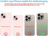 Rear Camera Lens Glass Replacement for iPhone 15 Pro Max Pre-Installed Adhesive with Installation Manual and Repair Tool Kits...