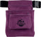 Graintex SS2082 3 Pocket Nail & Tool Pouch Purple Color Suede Leather with 2” Webbing Belt for Constructors, Electricians, Plumbers, Handymen...