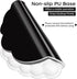 JIKIOU Mouse Pad Wrist Support with Leather Surface,Cloud Wrist Rest Mousepad with Memory Foam,Non-Slip PU Base Mouse Pad for Home Office Laptop M...