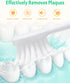 NELL&WELL Kids Electric Toothbrush with 2mins Brushing Timer, Battery Powered Toothbrushes with 3 Soft Bristles Heads for Children Boys and Girls ...