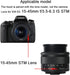 EW-53 Lens Hood and 49mm Lens Cap Compatible for Canon M50II M50 M6 kit EF-M 15-45mm F/3.5-6.3 Lens (1+1 Pack)...