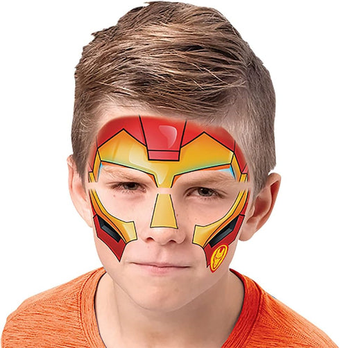 Face Paintoos — Marvel Avengers — Face Design for a Face Paint Alternative for Kids Ages 4+...