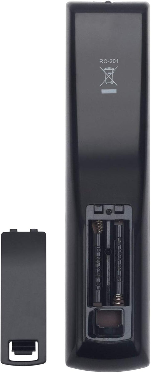 RC-201 Replacement Remote Control Fit for Polaroid LCD TV DVD Combo 2006 1513-TDXB 1913-TDXB 2213-TDXB 2611-TLXB 3211-TLXB FLX-374 4241-TLXB FLM-2...
