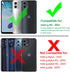 for Moto G 5G 2023 Case, Shockproof Phone Case & Sliding Camera Cover & Ring Holder Kickstand with Screen Protector for Motorola Moto G 5G 2023 (6...