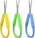 Loop Scissors, Adaptive Design, Preschool Training Scissors, Mini Squeeze Scissors, Lefty Support, (3Pcs)...