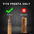 Bike Presta Valve Stem Caps Aluminum Anodized Bike Tire Caps Air Dust Stem Covers-Used on Presta/French Valves for MTB Mountain Road Bike, Hybrid ...