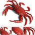 Realistic Crab Marine Animal Model Toys, 2 Pcs Simulated Sea Life Animals Figurine Collection Sea Creature Science Educational Props Toys...