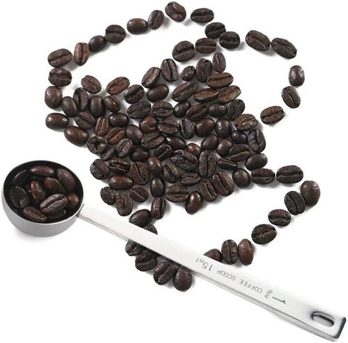 Jasni Stainless Steel 1 Tablespoon Measuring Coffee Scoop Spoon, Set of 3...