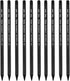 10pcs Woodless Pencil Set - Black Charcoal Pencil 7.2mm for Drawing, Writing, Shading, Coloring, Soft Pencil No Wood, Gift for Artist, Hobbyist,Be...