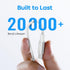 etguuds White USB C Cable 2ft Fast Charging, 2-Pack Type C Cable Braided USB A to USB C Cable for Samsung Galaxy S23 S22 S21 S20 S10 S10E S9 A10e ...