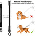 Long Dog Leash 15 FT: Heavy Duty Rope Leashes for Dogs Training with Swivel Lockable Hook Reflective Threads Bungee and Padded Handle - Dog Lead f...