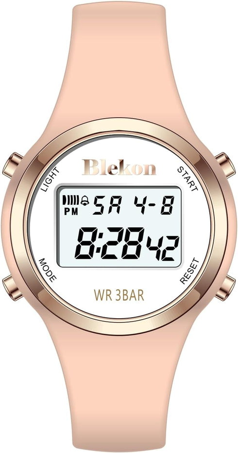 Blekon Original Outdoor Sport Watches Alarm Clock Waterproof Digital Watch...
