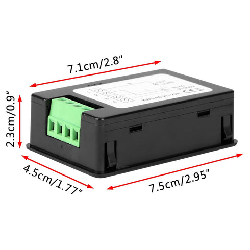 DROK AC Multi-Function Meters, 50-300V 0-20A Voltage Current Power Electric Energy, 110V 220V Voltmeter Multimeter LCD Digital Display KWH Reader...