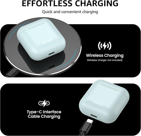 TOZO T6 (Ergonomic Edition) Wireless Earbuds Bluetooth 5.3 Headphones, Ergonomic Design in-Ear Headset, 50Hrs Playtime with Wireless Charging Case...