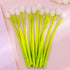 30 Pieces Color Changing Flower Pens, Gel Flower Pens 0.5mm Black Creative Gel Ink Rollerball Pen Tulip Ballpoint Pens Suitable for Home Office Sc...