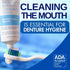 Dr. B Dental Solutions Cleanadent Denture and Gum Toothpaste, ADA Accepted All-Natural Denture Toothpaste for Adults - Removes Odors, Stains and A...