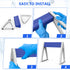 FOUR E'S SCIENTIFIC Laboratory Pipette Stand, Plastic Linear Pipettor Holder Micropipette Rack, Hold Up to 7-8 Pipettes (Pipettes Not Included)...