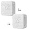 2-Pack 5.5" Square Security Camera Junction Box Mouting Bracket, Universal Bullet Dome Camera Junction Outlet Box Mount Hide Cable Junction Box fo...