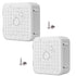 2-Pack 5.5" Square Security Camera Junction Box Mouting Bracket, Universal Bullet Dome Camera Junction Outlet Box Mount Hide Cable Junction Box fo...